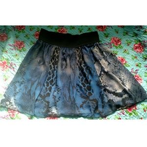 Maurice's Animal Print Skirt